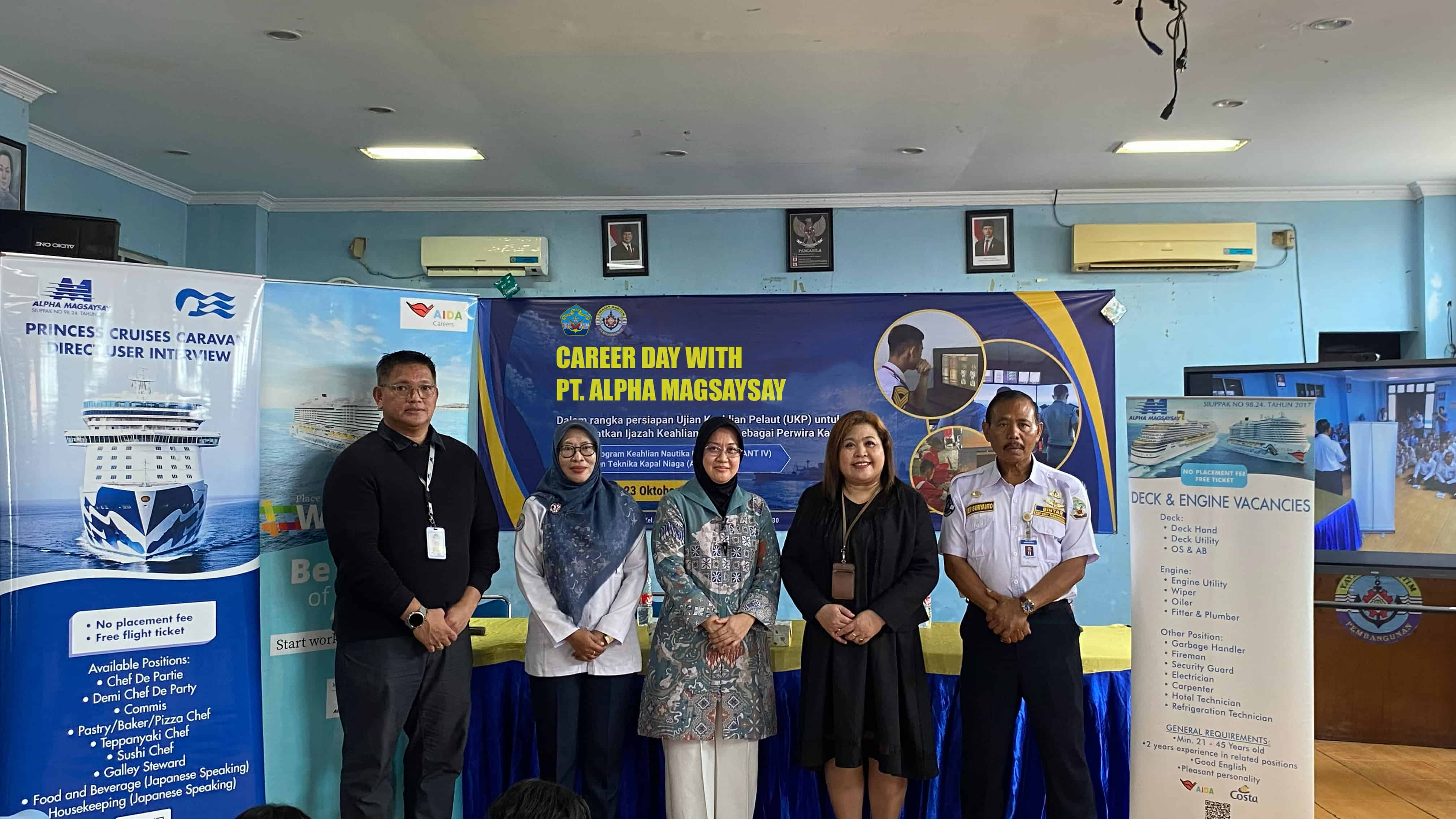 Career Talk dan Recruitment Interview PT Alpha Magsaysay International