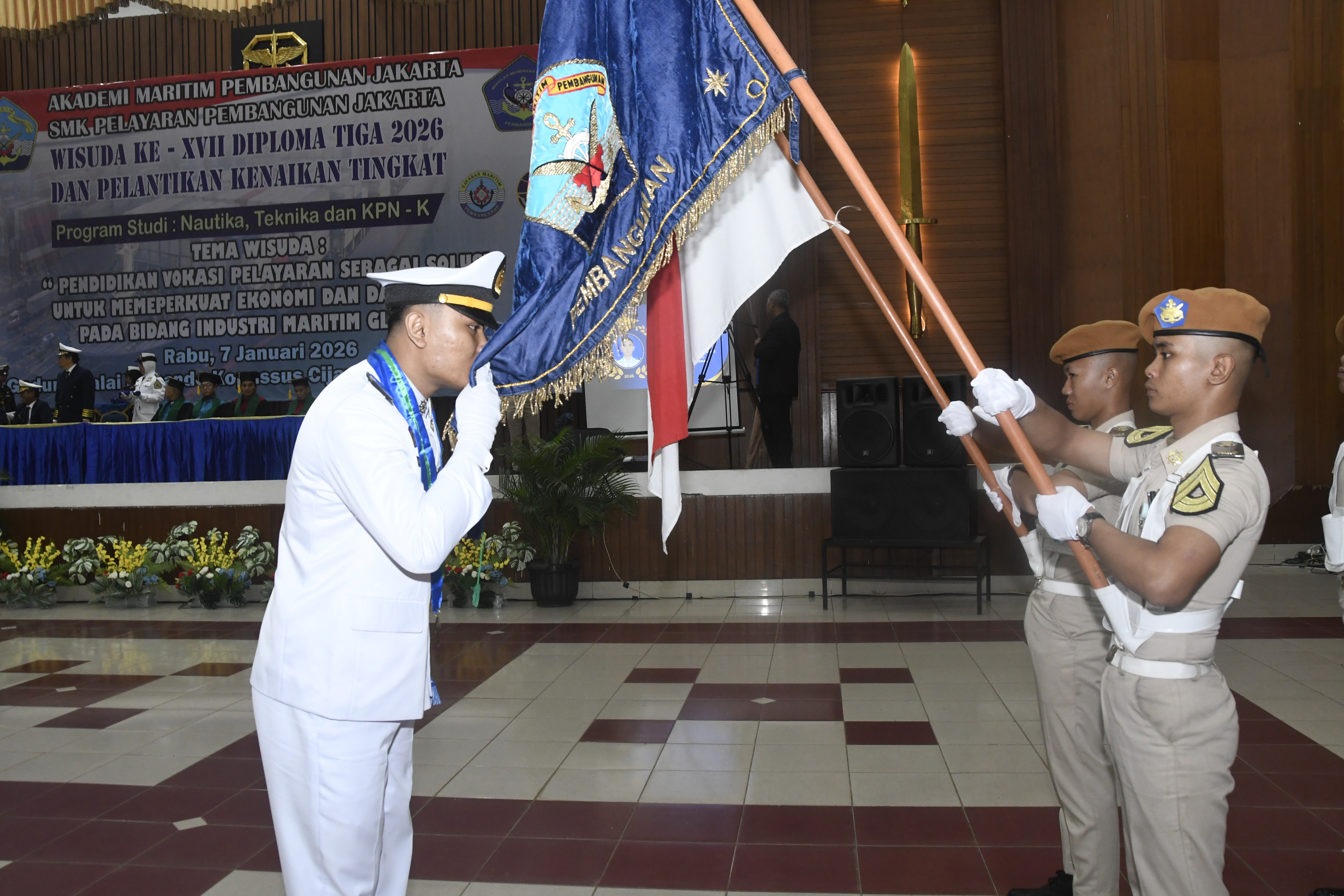 Penghormatan Panji Almamater